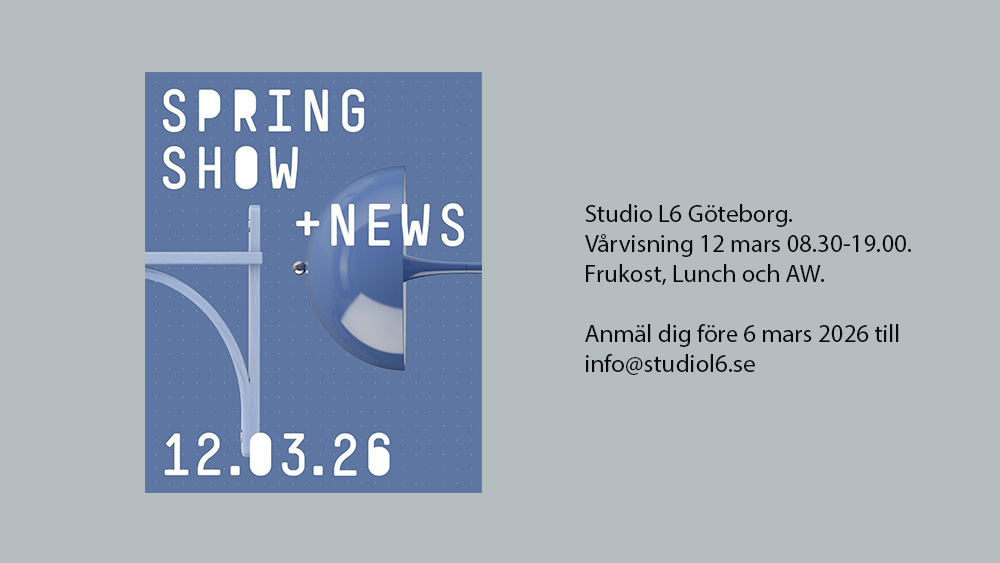 Vårvisning Studio L6 showroom Karl Andersson Söner