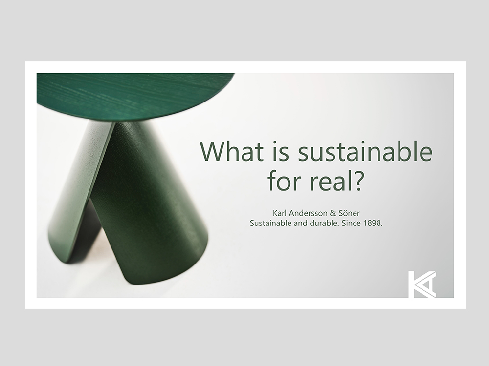 Sustainibility Karl Andersson Söner