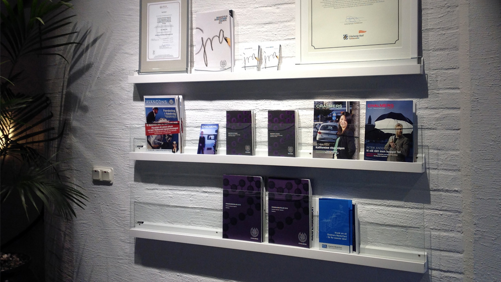 Front, Magazine display, Chalmers, Karl Andersson & Söner