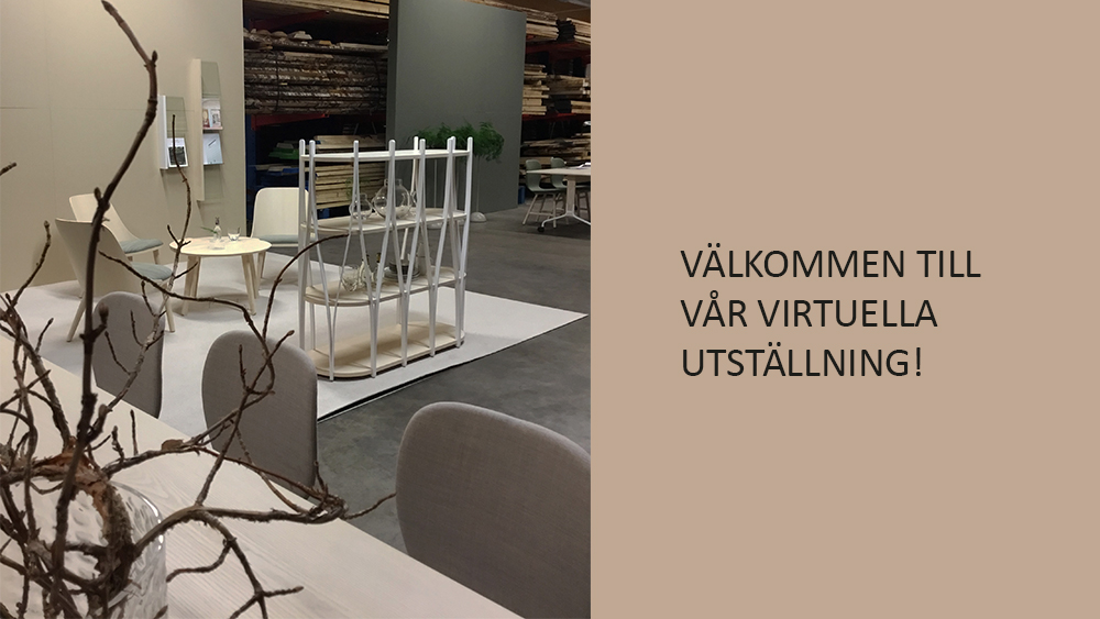 Möbler, hylla, soffbord, fåtölj, tidskriftsställ,  Karl Andersson Söner