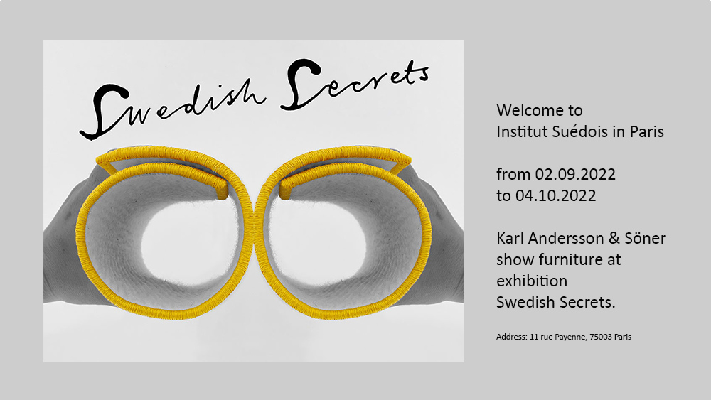Swedish Secrets Instiut Suedois Karl Andersson Söner