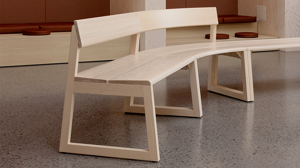 Klokkerjodet Skola Meander sofa bench Karl Andersson Söner