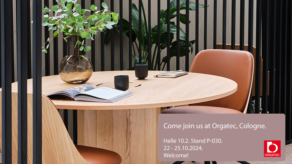 Orgatec möbelmässa Köln Karl Andersson Söner