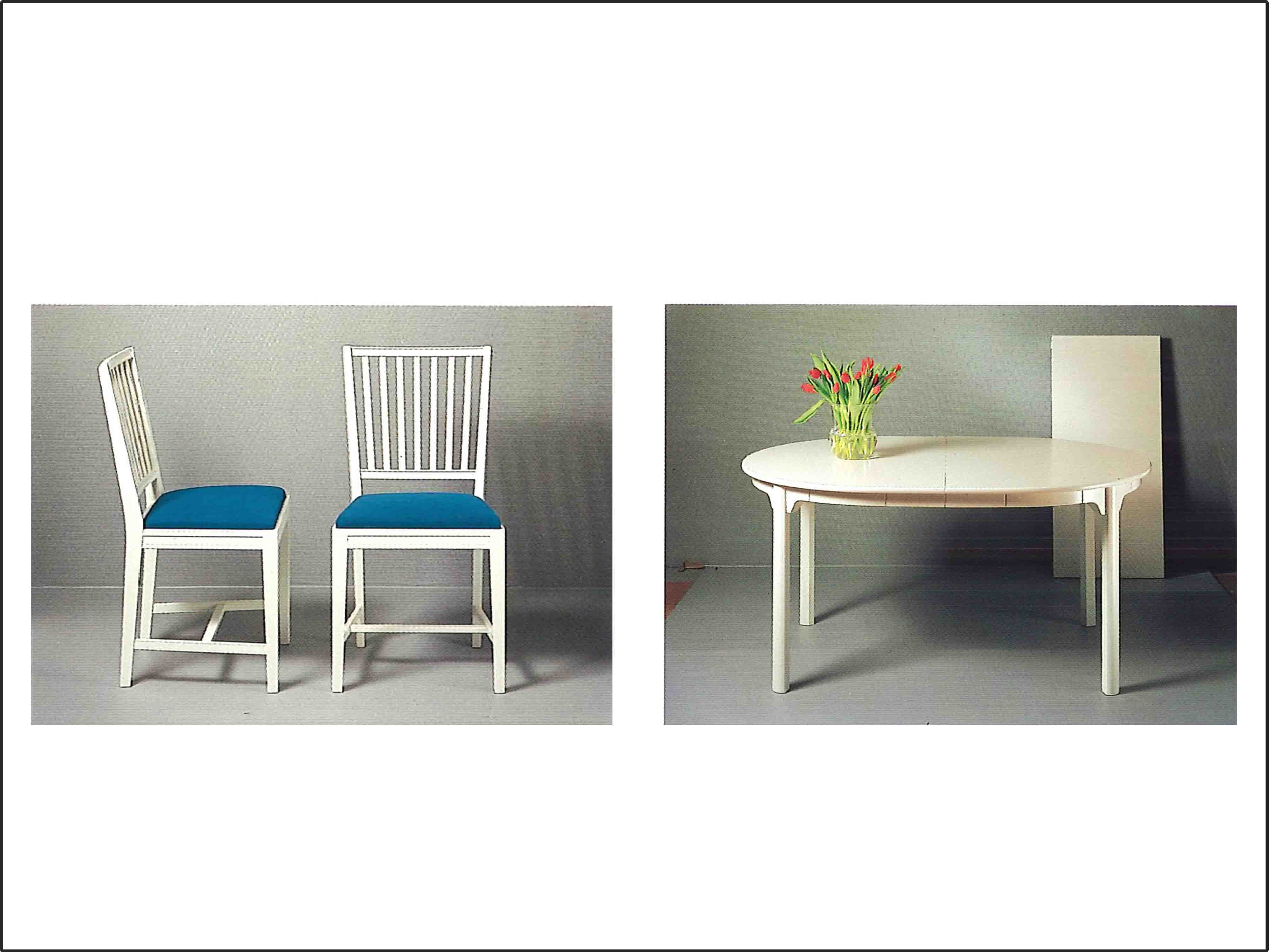 Edsberg table chair storage Karl Andersson Söner