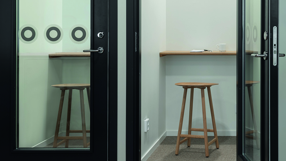 Frivården table Locus stool Shell Karl Andersson Söner