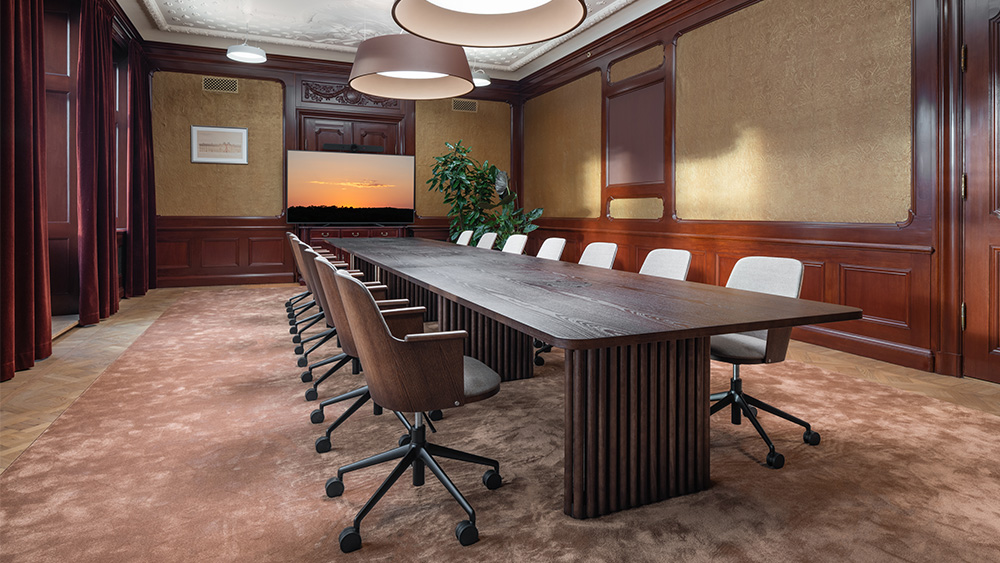 Castellum conference table Opera conference chair Sander Meeting folding table Rollo Karl Andersson Söner