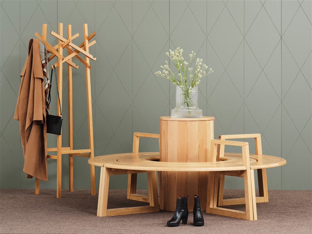 Nest, coat hanger, wall mounted, free-standing, coat rack, Karl Andersson Söner