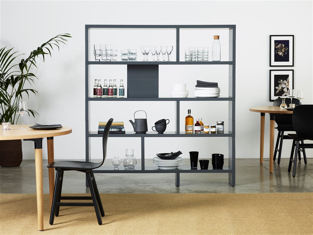 Sign, Room divider, Open shelf, Storage, Karl Andersson Söner