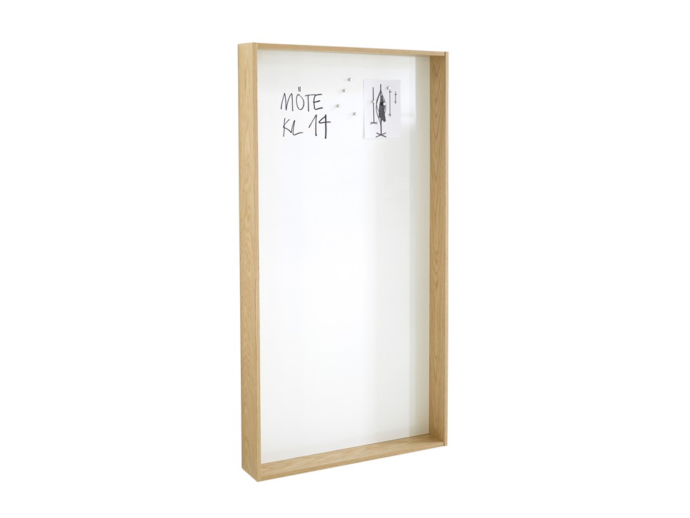 Ridå, Magazine display, Glass board, Whiteboard, Pinboard, Wall mounted, Display system, Karl Andersson Söner