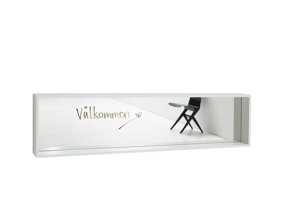 Ridå, Magazine display, Glass board, Whiteboard, Pinboard, Wall mounted, Display system, Karl Andersson Söner