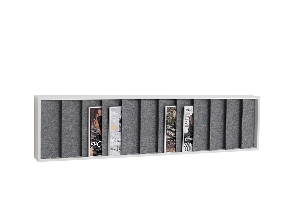 Ridå, Magazine display, Glass board, Whiteboard, Pinboard, Wall mounted, Display system, Karl Andersson Söner