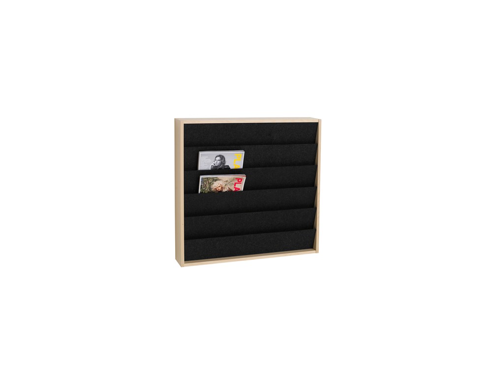 Ridå, Magazine display, Glass board, Whiteboard, Pinboard, Wall mounted, Display system, Karl Andersson Söner