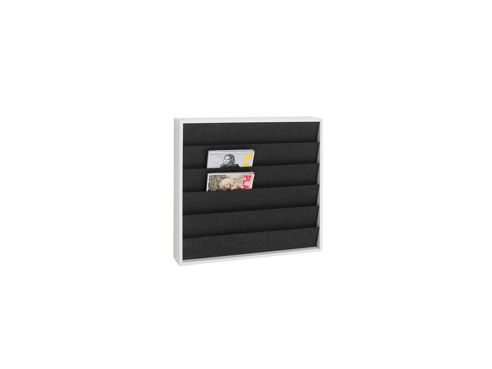 Ridå, Magazine display, Glass board, Whiteboard, Pinboard, Wall mounted, Display system, Karl Andersson Söner