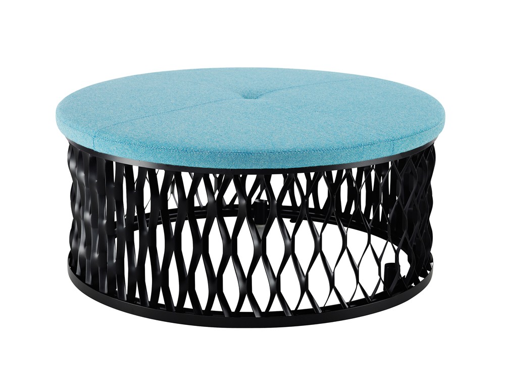 Steelo, stool, ottoman, extruded metal, Karl Andersson & Söner