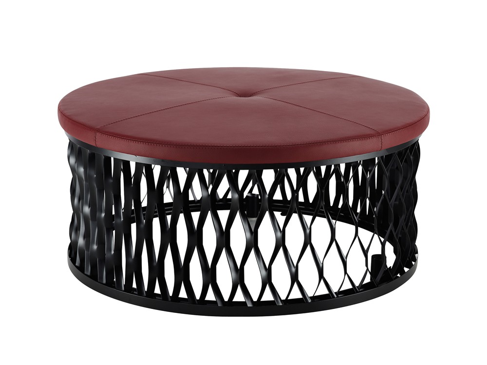 Steelo, stool, ottoman, extruded metal, Karl Andersson & Söner