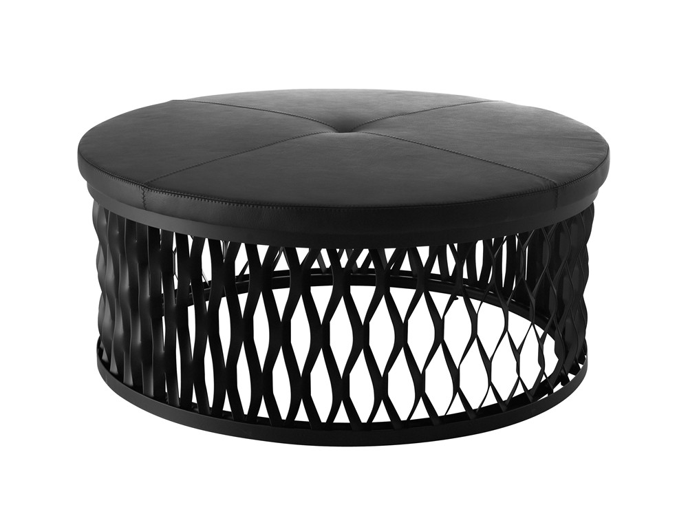 Steelo, stool, ottoman, extruded metal, Karl Andersson & Söner