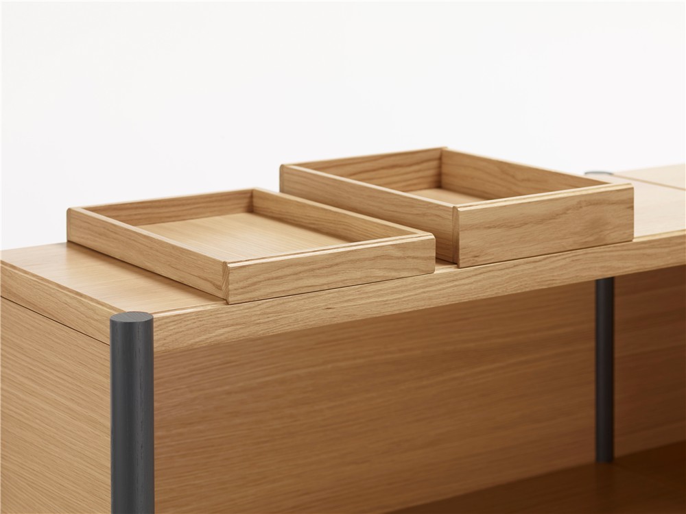 Cavetto, shelf, room divider, shelf without back, storage, cabinet, Karl Andersson & Söner
