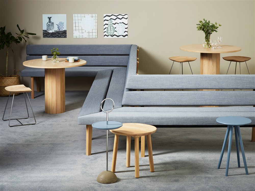 Kamon sofa, easy chair, bench, wood, Karl Andersson Söner