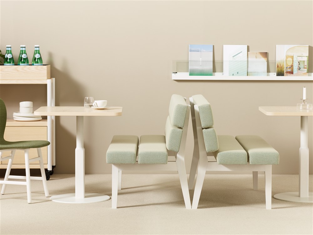 Kamon sofa, easy chair, bench, wood, Karl Andersson Söner