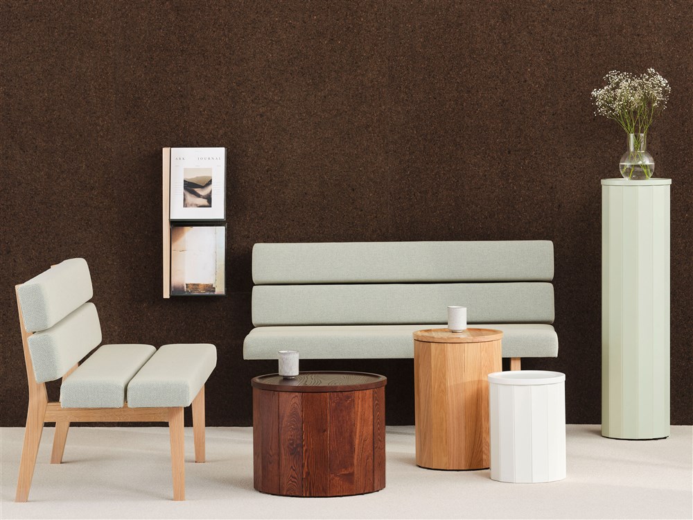 Kamon sofa, easy chair, bench, wood, Karl Andersson Söner