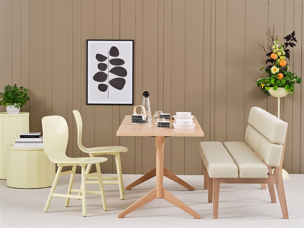 Kamon sofa, easy chair, bench, wood, Karl Andersson Söner