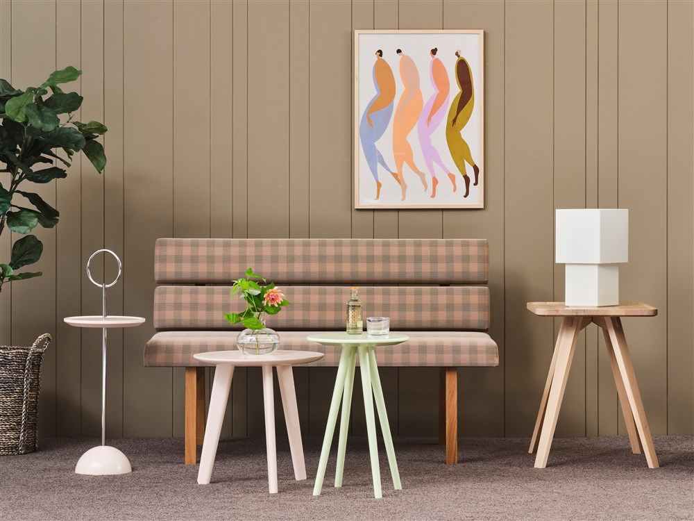 Kamon sofa, easy chair, bench, wood, Karl Andersson Söner