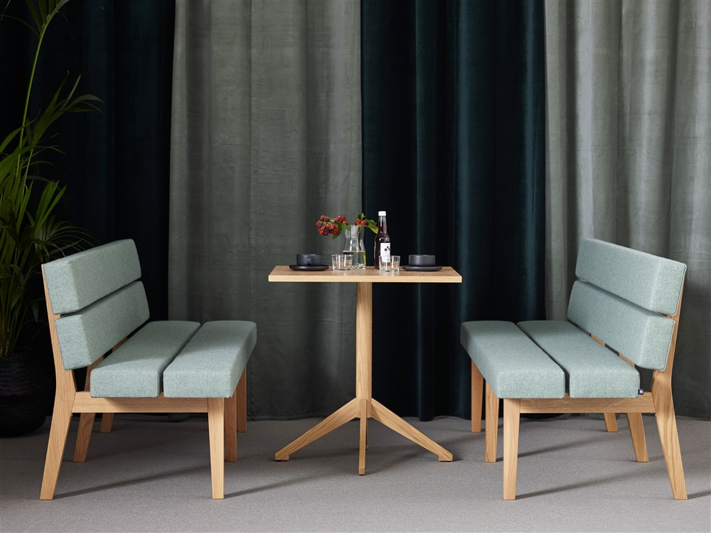 Kamon sofa, easy chair, bench, wood, Karl Andersson Söner