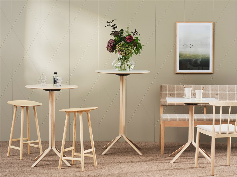 Peel folding table pedestal table Karl Andersson Söner