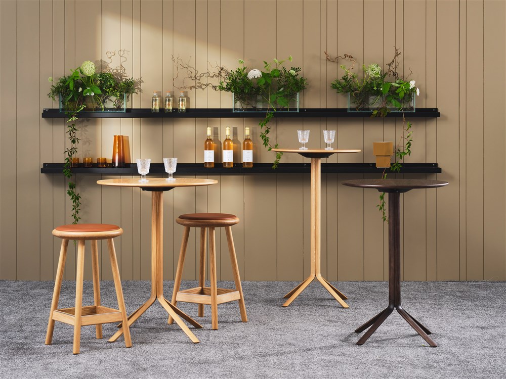 Peel folding table pedestal table Karl Andersson Söner
