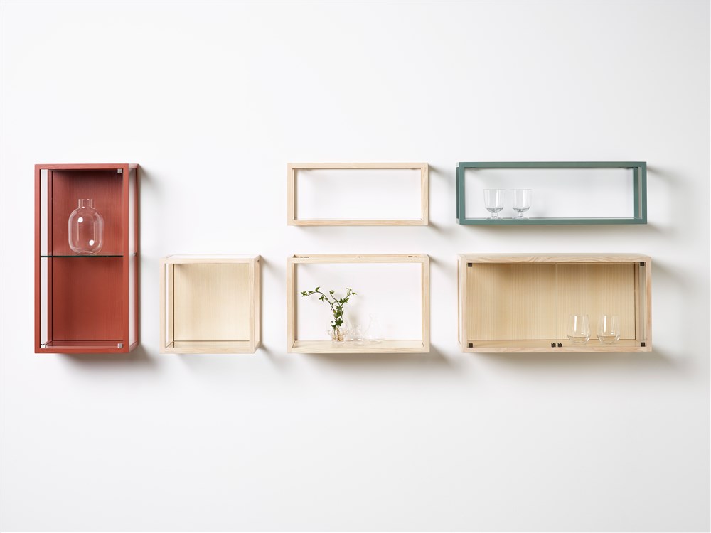 Cubebrick, shelf on wall, Karl Andersson Söner