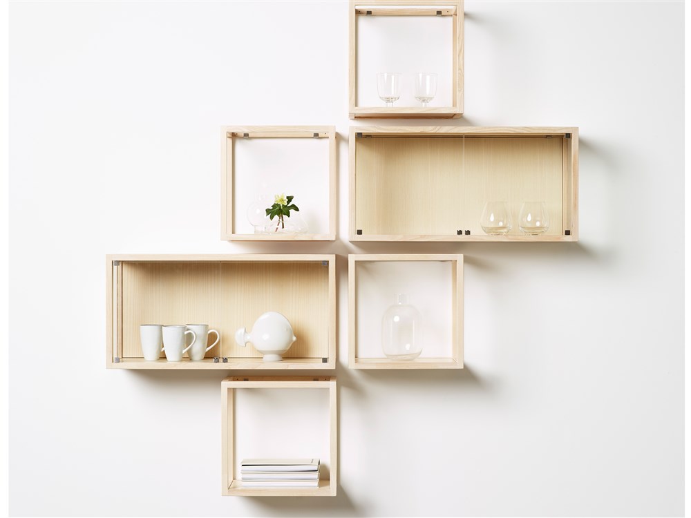 Cubebrick, shelf on wall, Karl Andersson Söner