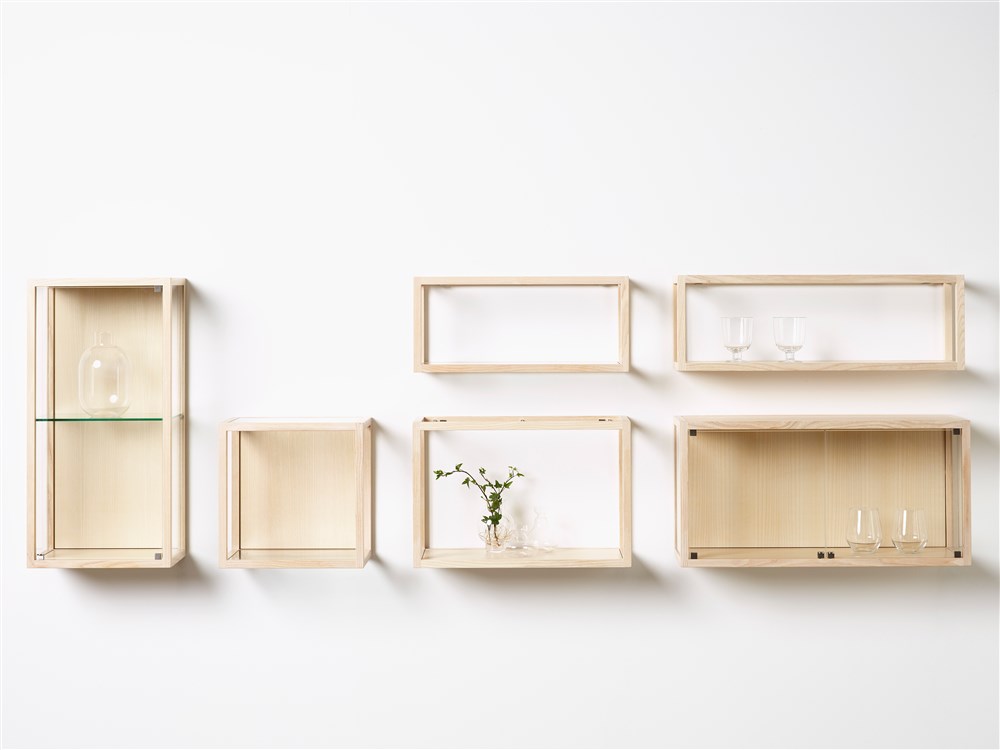 Cubebrick, shelf on wall, Karl Andersson Söner