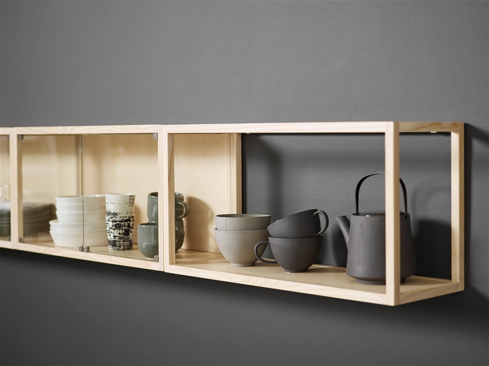 Cubebrick, shelf on wall, Karl Andersson Söner