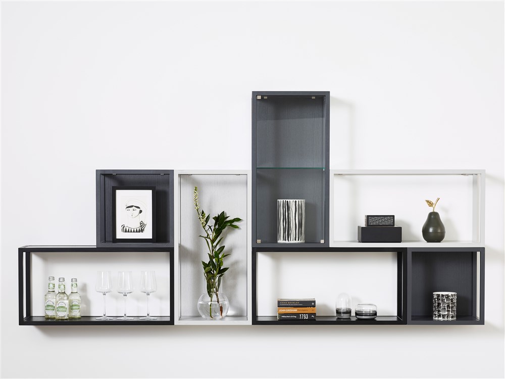 Cubebrick, shelf on wall, Karl Andersson Söner