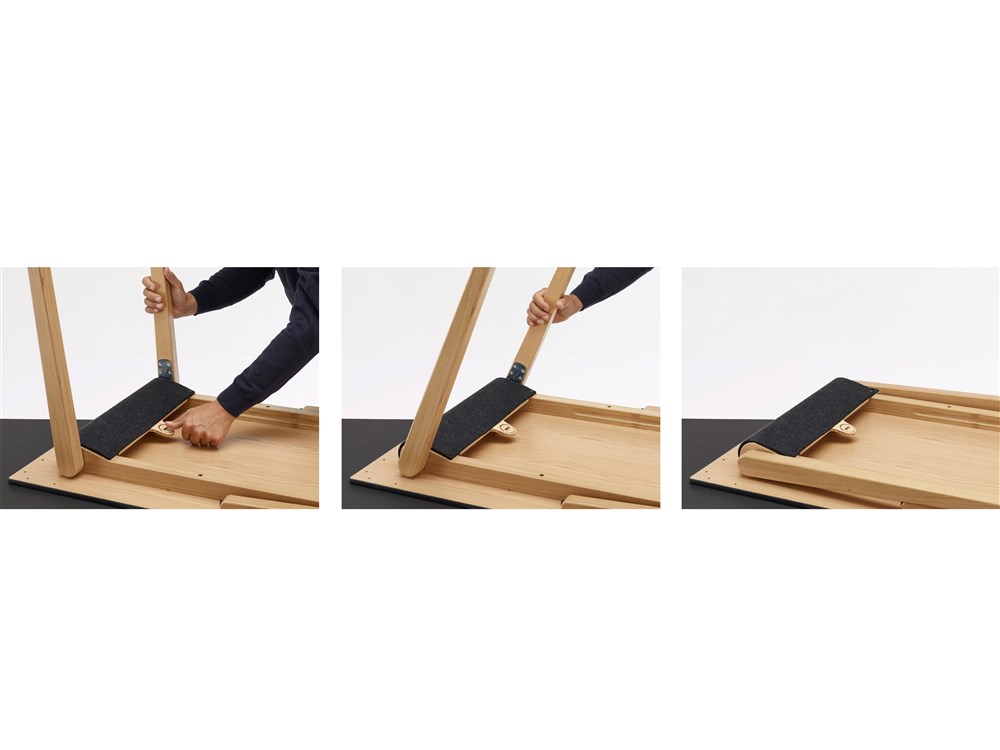 Press, Folding table, Table, Steel, Karl Andersson Söner
