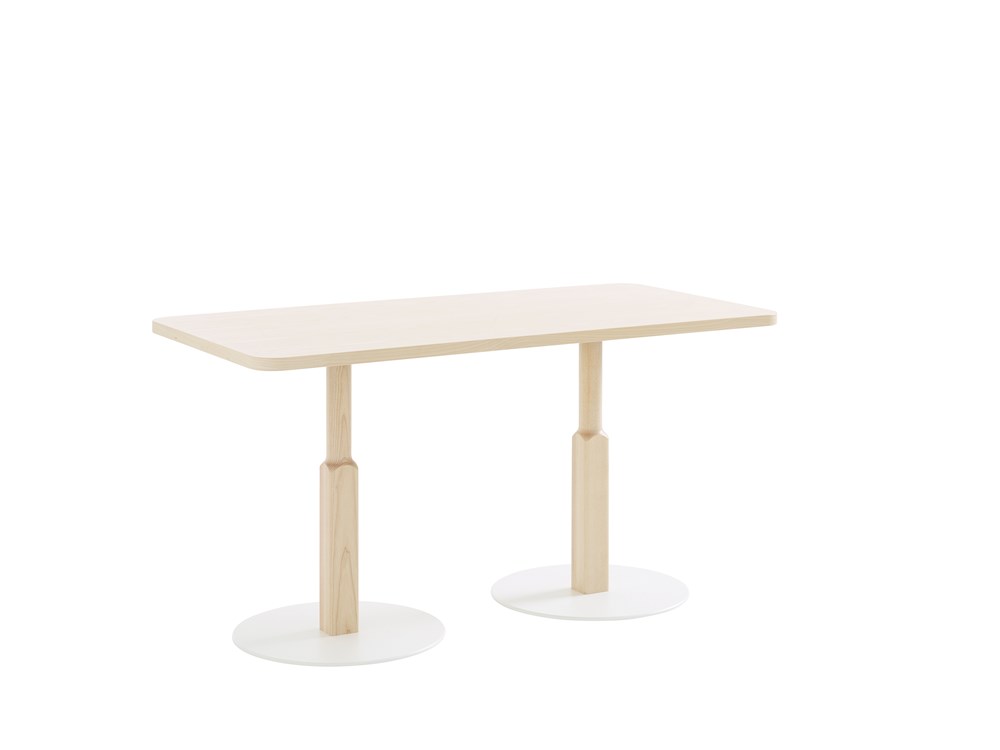 Woodwork table pedestal table community table conference table Karl Andersson Söner