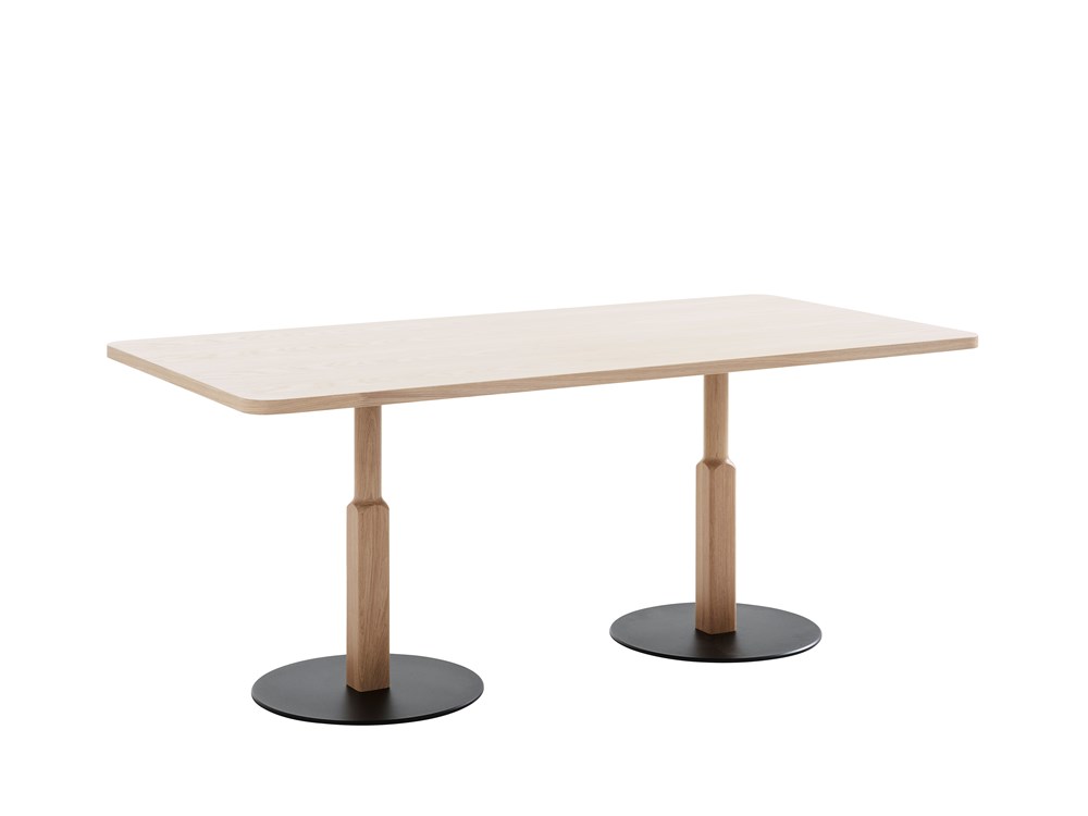 Woodwork table pedestal table community table conference table Karl Andersson Söner