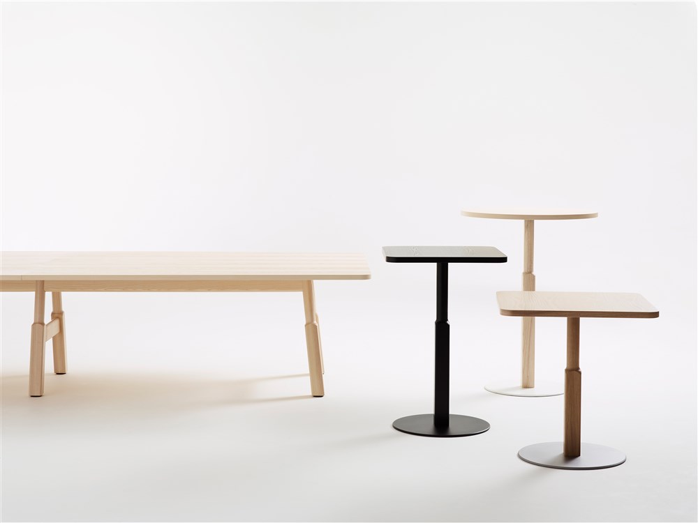 Woodwork table pedestal table community table conference table Karl Andersson Söner
