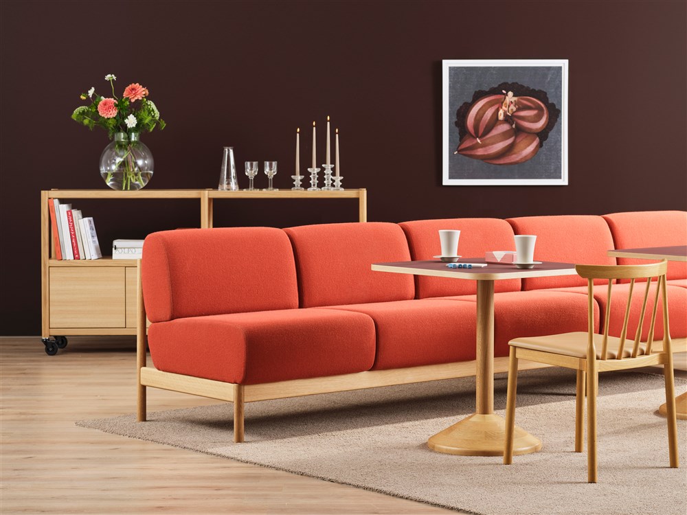Pivå pedestal table sofa table dining table conference table Karl Andersson Söner