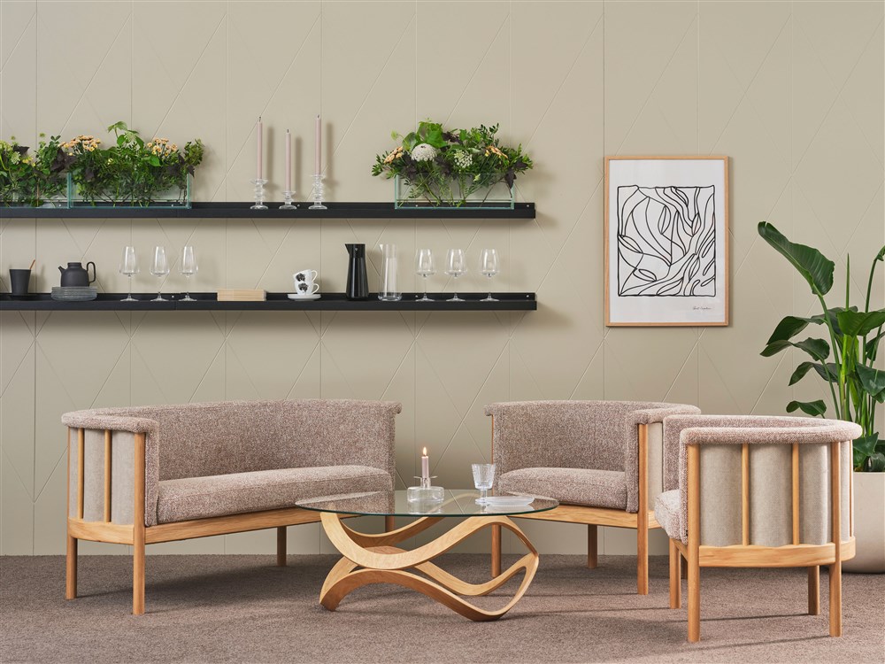 Sofa Easy chair Club wood Karl Andersson Söner