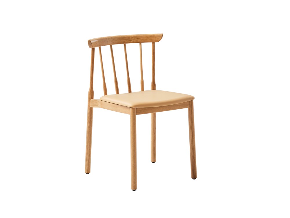 Taverna chair wood stackable upholstred wooden seat Karl Andersson Söner