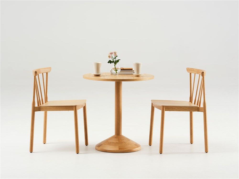 Taverna chair wood stackable upholstred wooden seat Karl Andersson Söner