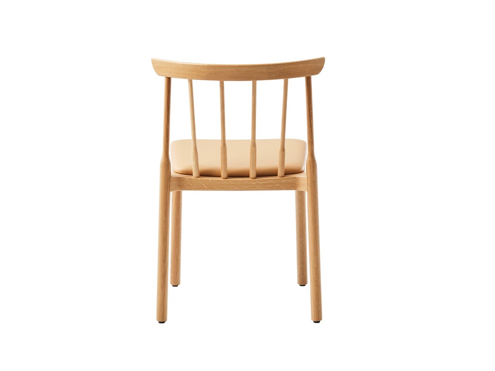 Taverna chair wood stackable upholstred wooden seat Karl Andersson Söner