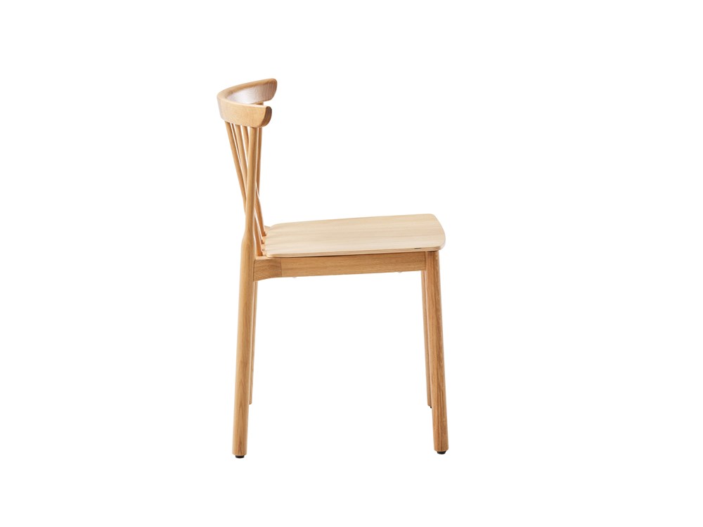 Taverna chair wood stackable upholstred wooden seat Karl Andersson Söner