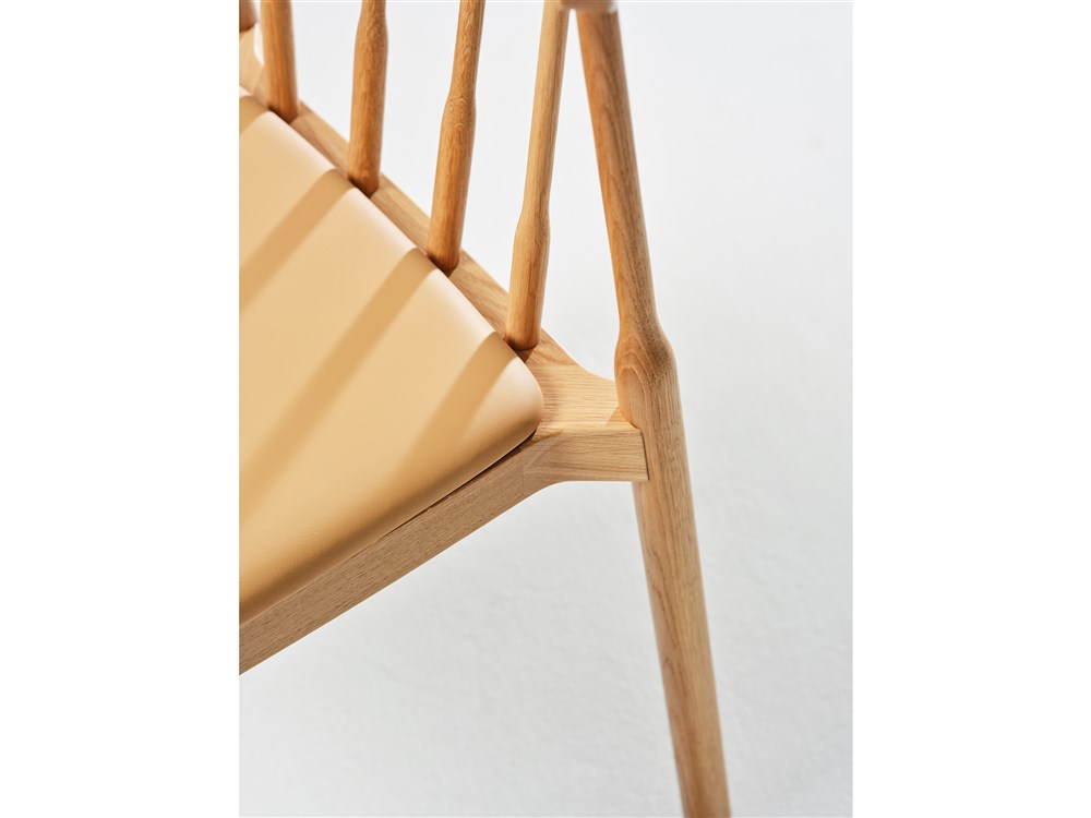 Taverna chair wood stackable upholstred wooden seat Karl Andersson Söner