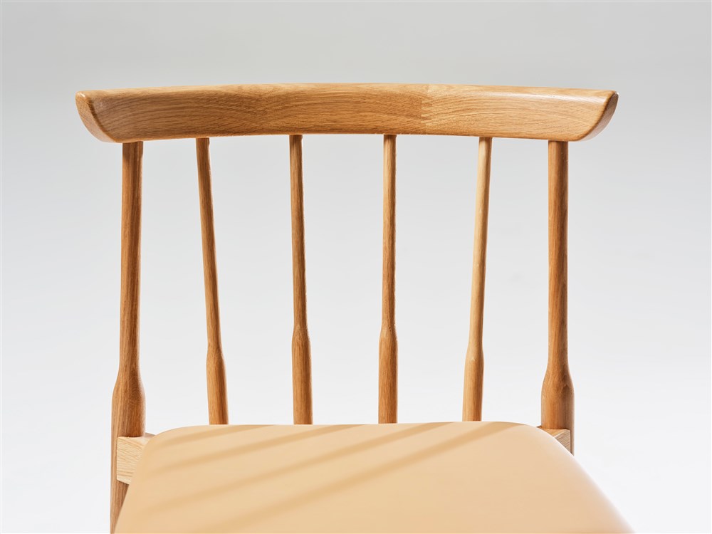 Taverna chair wood stackable upholstred wooden seat Karl Andersson Söner