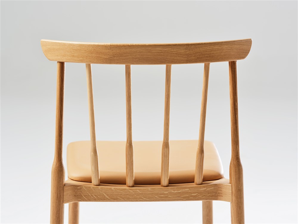 Taverna chair wood stackable upholstred wooden seat Karl Andersson Söner