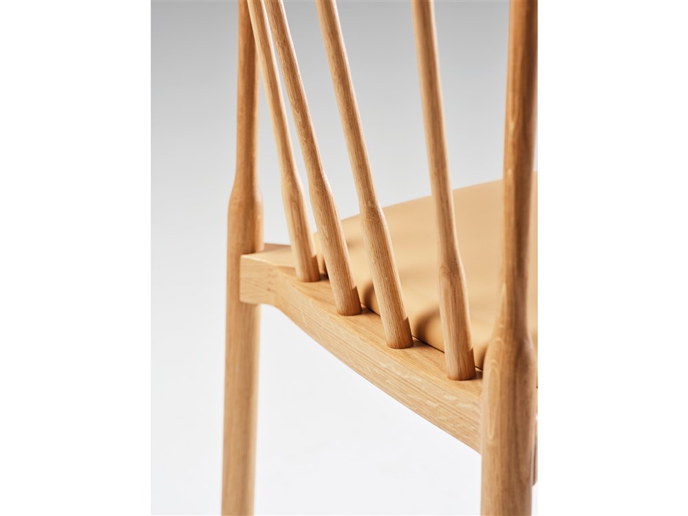 Taverna chair wood stackable upholstred wooden seat Karl Andersson Söner