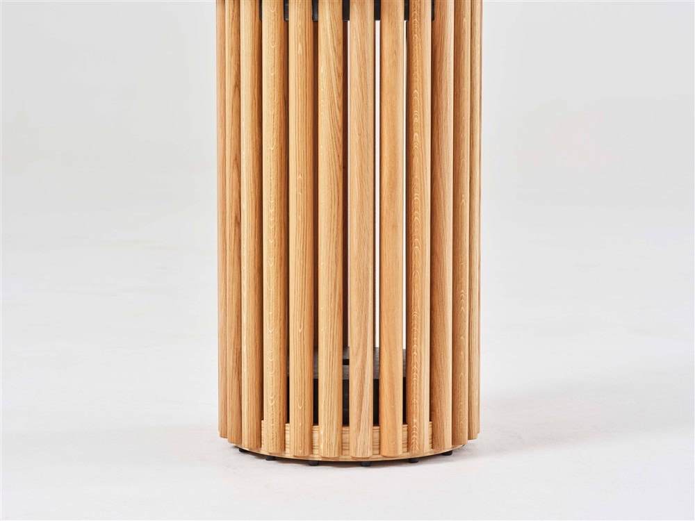 Opera conference table bar height pedestal table community table Karl Andersson Söner