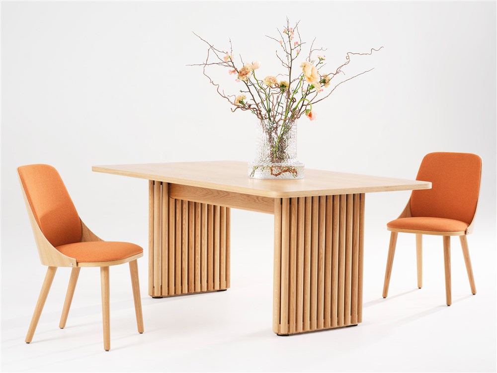Opera conference table bar height pedestal table community table Karl Andersson Söner